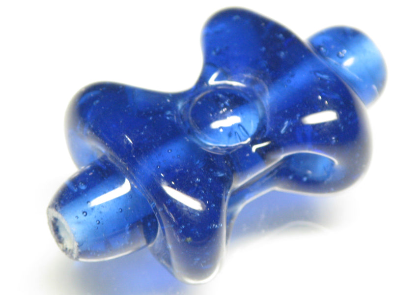 TOKO-BEADS AG963-19S Glass bead 20~22mm AG963-19S リボン型とんぼ玉 20~22mm Asian bead & African bead  Handmade,Lampeork,bead,asia,india,ethnic,parts,accessory,beads とんぼ玉,ビーズ,トンボ玉,アジア,インド,エスニック,手作り,パーツ,アクセサリー
