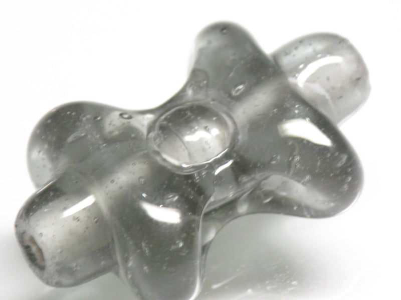 TOKO-BEADS AG963-24S Glass bead 20~22mm AG963-24S リボン型とんぼ玉 20~22mm Asian bead & African bead  Handmade,Lampeork,bead,asia,india,ethnic,parts,accessory,beads とんぼ玉,ビーズ,トンボ玉,アジア,インド,エスニック,手作り,パーツ,アクセサリー