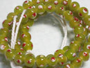 TOKO-BEADS AG967N-15 Glass bead (strand) 8~8.5mm AG967N-15 とんぼ玉（連） 8~8.5mm Asian bead & African bead  Handmade,Lampeork,bead,asia,india,ethnic,parts,accessory,beads とんぼ玉,ビーズ,トンボ玉,アジア,インド,エスニック,手作り,パーツ,アクセサリー