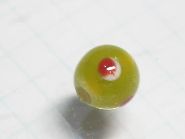 TOKO-BEADS AG967-15S Glass bead 8~8.5mm AG967-15S とんぼ玉 8~8.5mm Asian bead & African bead  Handmade,Lampeork,bead,asia,india,ethnic,parts,accessory,beads とんぼ玉,ビーズ,トンボ玉,アジア,インド,エスニック,手作り,パーツ,アクセサリー