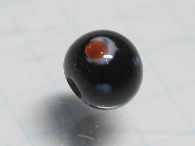 TOKO-BEADS AG967-20S Glass bead 8~8.5mm AG967-20S とんぼ玉 8~8.5mm Asian bead & African bead  Handmade,Lampeork,bead,asia,india,ethnic,parts,accessory,beads とんぼ玉,ビーズ,トンボ玉,アジア,インド,エスニック,手作り,パーツ,アクセサリー