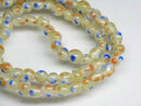 TOKO-BEADS AG968N-09 Glass bead (strand) 5~5.5mm AG968N-09 微小とんぼ玉（連） 5~5.5mm Asian bead & African bead  Handmade,Lampeork,bead,asia,india,ethnic,parts,accessory,beads とんぼ玉,ビーズ,トンボ玉,アジア,インド,エスニック,手作り,パーツ,アクセサリー