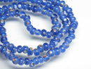 TOKO-BEADS AG968N-11 Glass bead (strand) 4.5~5mm AG968N-11 微小とんぼ玉（連） 4.5~5mm Asian bead & African bead  Handmade,Lampeork,bead,asia,india,ethnic,parts,accessory,beads とんぼ玉,ビーズ,トンボ玉,アジア,インド,エスニック,手作り,パーツ,アクセサリー