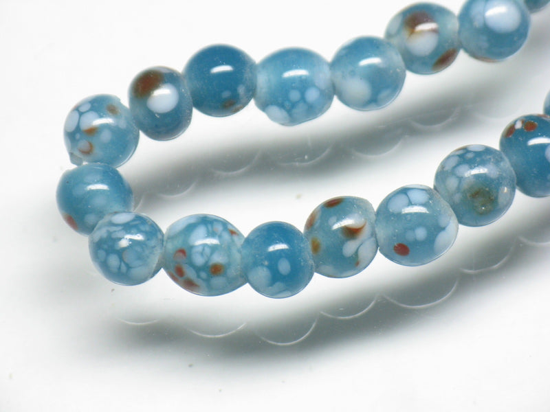 AG968N-13 Glass bead (strand) 5~6mm