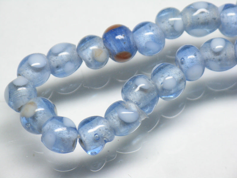 AG968N-15 Glass beads (strand) 5~6mm