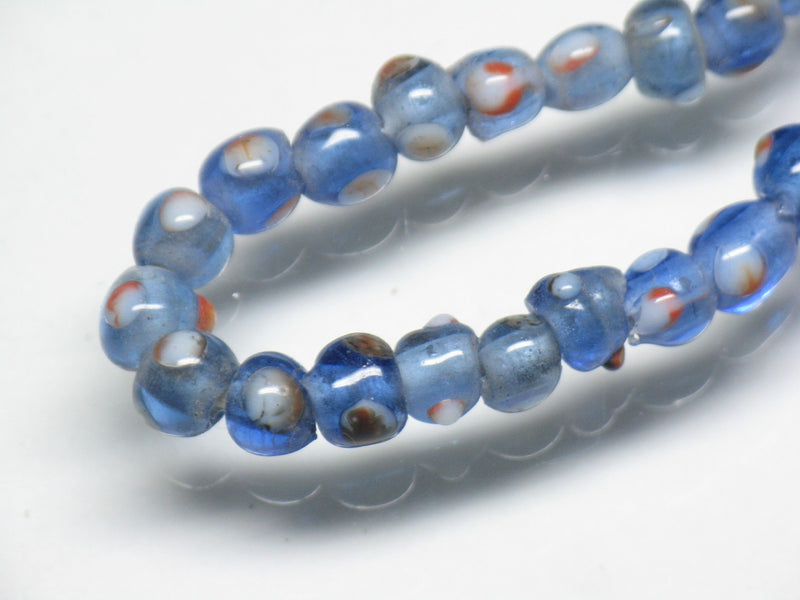AG968N-16 Glass bead (strand) 5~6mm