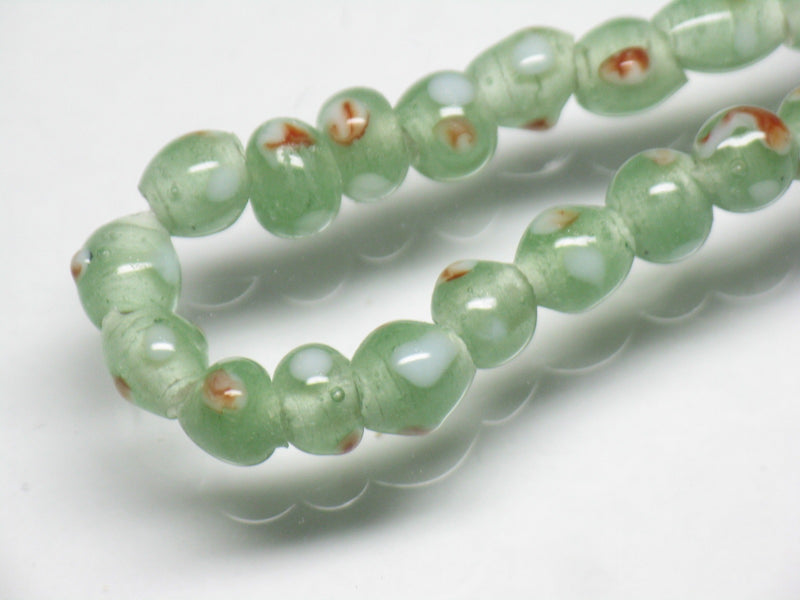 AG968N-17 Glass bead (strand) 5~6mm