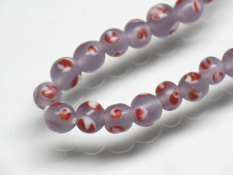 TOKO-BEADS AG968N-27 Glass bead (strand) 4~5mm AG968N-27 微小とんぼ玉（連） 4~5mm Asian bead & African bead  Handmade,Lampeork,bead,asia,india,ethnic,parts,accessory,beads とんぼ玉,ビーズ,トンボ玉,アジア,インド,エスニック,手作り,パーツ,アクセサリー