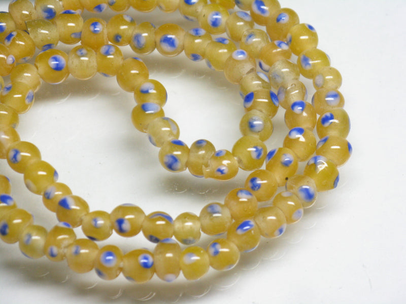 | TOKO-BEADS |AG968N-31 微小とんぼ玉（連） 5mmとんぼ玉,ビーズ,トンボ玉,アジア,インド,エスニック,手作り,パーツ,アクセサリー