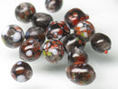 TOKO-BEADS AG968S-22 Glass bead 5~6mm AG968S-22 微小とんぼ玉 5~6mm Asian bead & African bead  Handmade,Lampeork,bead,asia,india,ethnic,parts,accessory,beads とんぼ玉,ビーズ,トンボ玉,アジア,インド,エスニック,手作り,パーツ,アクセサリー