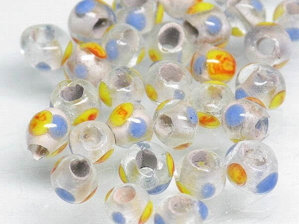 AG968S-30 Glass beads 5mm