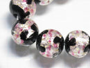 TOKO-BEADS AG996-13N Luminous Firefly bead (strand) 12mm AG996-13N 蓄光ホタルガラスビーズ（連） 12mmAG996-13N Luminous Firefly bead (strand) 12mmHandmade,Lampeork,bead,asia,india,ethnic,parts,accessory,beads| TOKO-BEADS |AG996-13N Luminous Firefly bead (strand) 12mm Asian bead & African bead  Handmade,Lampeork,bead,asia,india,ethnic,parts,accessory,beads とんぼ玉,ビーズ,トンボ玉,アジア,インド,エスニック,手作り,パーツ,アクセサリー