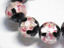 TOKO-BEADS AG996-14N Luminous Firefly bead (strand) 14mm AG996-14N 蓄光ホタルガラスビーズ（連） 14mmAG996-14N Luminous Firefly bead (strand) 14mmHandmade,Lampeork,bead,asia,india,ethnic,parts,accessory,beads| TOKO-BEADS |AG996-14N Luminous Firefly bead (strand) 14mm Asian bead & African bead  Handmade,Lampeork,bead,asia,india,ethnic,parts,accessory,beads とんぼ玉,ビーズ,トンボ玉,アジア,インド,エスニック,手作り,パーツ,アクセサリー