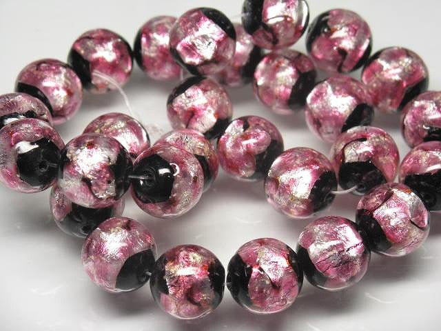 TOKO-BEADS AG996N-15 Luminous Firefly bead (strand) 14mm AG996N-15 蓄光ホタルガラスビーズ（連） 14mm Asian bead & African bead  Handmade,Lampeork,bead,asia,india,ethnic,parts,accessory,beads とんぼ玉,ビーズ,トンボ玉,アジア,インド,エスニック,手作り,パーツ,アクセサリー