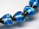 TOKO-BEADS AG996-30N Luminous Firefly bead (strand) 14mm AG996-30N 蓄光ホタルガラスビーズ（連） 14mmAG996-30N Luminous Firefly bead (strand) 14mmHandmade,Lampeork,bead,asia,india,ethnic,parts,accessory,beads| TOKO-BEADS |AG996-30N Luminous Firefly bead (strand) 14mm Asian bead & African bead  Handmade,Lampeork,bead,asia,india,ethnic,parts,accessory,beads とんぼ玉,ビーズ,トンボ玉,アジア,インド,エスニック,手作り,パーツ,アクセサリー