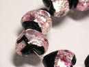 TOKO-BEADS AG996-39N Luminous Firefly bead (strand) 20mm AG996-39N 蓄光ホタルガラスビーズ（連） 20mmAG996-39N Luminous Firefly bead (strand) 20mmHandmade,Lampeork,bead,asia,india,ethnic,parts,accessory,beads| TOKO-BEADS |AG996-39N Luminous Firefly bead (strand) 20mm Asian bead & African bead  Handmade,Lampeork,bead,asia,india,ethnic,parts,accessory,beads とんぼ玉,ビーズ,トンボ玉,アジア,インド,エスニック,手作り,パーツ,アクセサリー