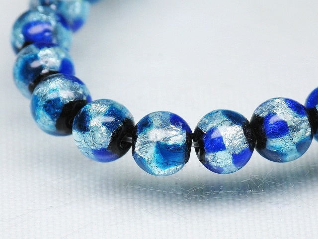 TOKO-BEADS AG996N-01 Luminous Firefly bead (strand) 6~6.5mm AG996N-01 蓄光ホタルガラスビーズ（連） 6~6.5mm Asian bead & African bead  Handmade,Lampeork,bead,asia,india,ethnic,parts,accessory,beads とんぼ玉,ビーズ,トンボ玉,アジア,インド,エスニック,手作り,パーツ,アクセサリー