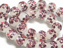 TOKO-BEADS AG997N-23 Firefly glass bead (strand) 13~13.5mm AG997N-23 ホタルガラスビーズ（連） 13~13.5mm Asian bead & African bead  Handmade,Lampeork,bead,asia,india,ethnic,parts,accessory,beads とんぼ玉,ビーズ,トンボ玉,アジア,インド,エスニック,手作り,パーツ,アクセサリー