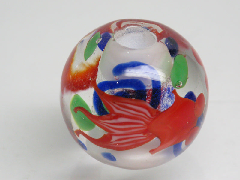 TOKO-BEADS AG998-34 Glass bead 20mm AG998-34 花柄とんぼ玉 20mm Asian bead & African bead  Handmade,Lampeork,bead,asia,india,ethnic,parts,accessory,beads とんぼ玉,ビーズ,トンボ玉,アジア,インド,エスニック,手作り,パーツ,アクセサリー
