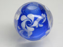 TOKO-BEADS AG998-36 Glass bead 20mm AG998-36 花柄とんぼ玉 20mm Asian bead & African bead  Handmade,Lampeork,bead,asia,india,ethnic,parts,accessory,beads とんぼ玉,ビーズ,トンボ玉,アジア,インド,エスニック,手作り,パーツ,アクセサリー