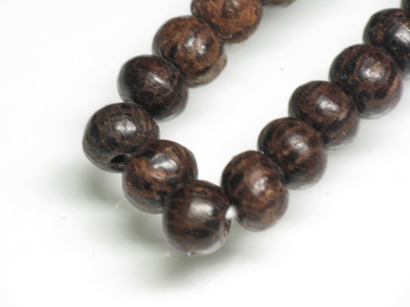 TOKO-BEADS AW176-20N Palm wood bead (strand) 7mm AW176-20N ココナッツビーズ（連） 7mm Asian bead & African bead  Handmade,Lampeork,bead,asia,india,ethnic,parts,accessory,beads とんぼ玉,ビーズ,トンボ玉,アジア,インド,エスニック,手作り,パーツ,アクセサリー