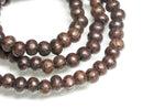 TOKO-BEADS AW176-20N Palm wood bead (strand) 7mm AW176-20N ココナッツビーズ（連） 7mm Asian bead & African bead  Handmade,Lampeork,bead,asia,india,ethnic,parts,accessory,beads とんぼ玉,ビーズ,トンボ玉,アジア,インド,エスニック,手作り,パーツ,アクセサリー