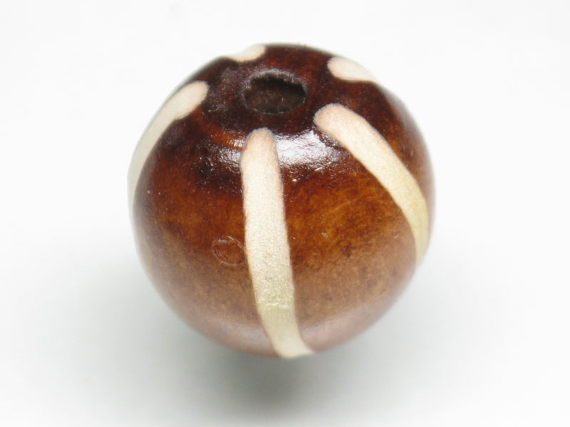 TOKO-BEADS AW177-53 Wooden bead 16mm AW177-53 ウッドビーズ 16mm Asian bead & African bead  Handmade,Lampeork,bead,asia,india,ethnic,parts,accessory,beads とんぼ玉,ビーズ,トンボ玉,アジア,インド,エスニック,手作り,パーツ,アクセサリー