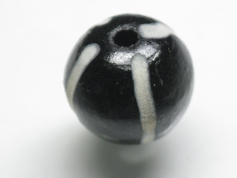 TOKO-BEADS AW177-57 Wooden bead 16mm AW177-57 ウッドビーズ 16mm Asian bead & African bead  Handmade,Lampeork,bead,asia,india,ethnic,parts,accessory,beads とんぼ玉,ビーズ,トンボ玉,アジア,インド,エスニック,手作り,パーツ,アクセサリー