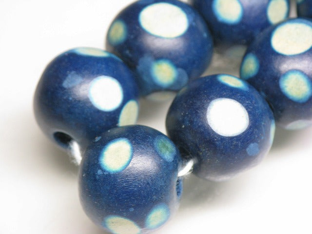 TOKO-BEADS AW177-14N Wooden bead (strand) 15~16mm AW177-14N ウッドビーズ（連） 15~16mm Asian bead & African bead  Handmade,Lampeork,bead,asia,india,ethnic,parts,accessory,beads とんぼ玉,ビーズ,トンボ玉,アジア,インド,エスニック,手作り,パーツ,アクセサリー