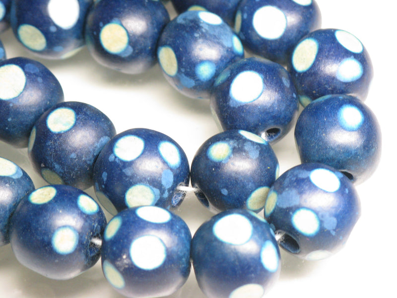 TOKO-BEADS AW177-14N Wooden bead (strand) 15~16mm AW177-14N ウッドビーズ（連） 15~16mm Asian bead & African bead  Handmade,Lampeork,bead,asia,india,ethnic,parts,accessory,beads とんぼ玉,ビーズ,トンボ玉,アジア,インド,エスニック,手作り,パーツ,アクセサリー