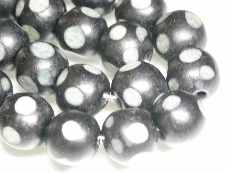 TOKO-BEADS AW177-17N Wooden bead (strand) 15~16mm AW177-17N ウッドビーズ（連） 15~16mm Asian bead & African bead  Handmade,Lampeork,bead,asia,india,ethnic,parts,accessory,beads とんぼ玉,ビーズ,トンボ玉,アジア,インド,エスニック,手作り,パーツ,アクセサリー