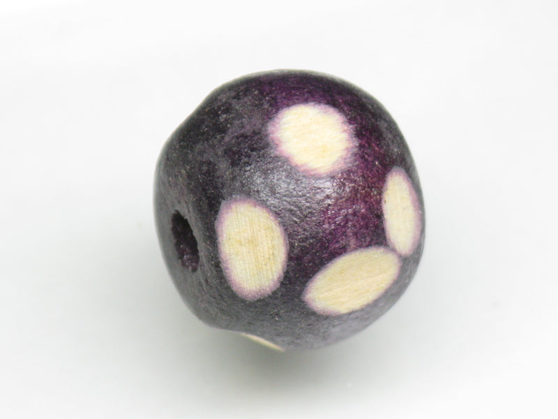 TOKO-BEADS AW177-04S Wooden bead 16mm AW177-04S ウッドビーズ 16mm Asian bead & African bead  Handmade,Lampeork,bead,asia,india,ethnic,parts,accessory,beads とんぼ玉,ビーズ,トンボ玉,アジア,インド,エスニック,手作り,パーツ,アクセサリー