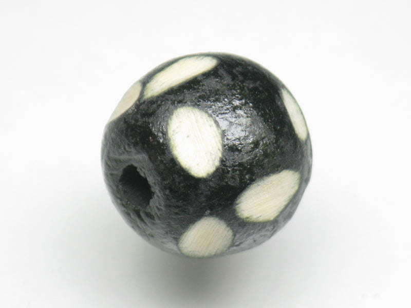 TOKO-BEADS AW177-07S Wooden bead 16mm AW177-07S ウッドビーズ 16mm Asian bead & African bead  Handmade,Lampeork,bead,asia,india,ethnic,parts,accessory,beads とんぼ玉,ビーズ,トンボ玉,アジア,インド,エスニック,手作り,パーツ,アクセサリー