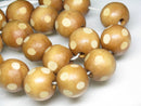 TOKO-BEADS AW187-01N Wooden bead (strand) 19~20mm AW187-01N ウッドビーズ（連） 19~20mm Asian bead & African bead  Handmade,Lampeork,bead,asia,india,ethnic,parts,accessory,beads とんぼ玉,ビーズ,トンボ玉,アジア,インド,エスニック,手作り,パーツ,アクセサリー
