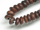 TOKO-BEADS AW191-13N Palm wood bead (strand) 5~6mm AW191-13N ココナツビーズ（連） 5~6mm Asian bead & African bead  Handmade,Lampeork,bead,asia,india,ethnic,parts,accessory,beads とんぼ玉,ビーズ,トンボ玉,アジア,インド,エスニック,手作り,パーツ,アクセサリー
