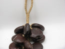TOKO-BEADS AW207-86N Botanical seed ornament L:32Cmmm AW207-86N 木の実のオーナメント L:32Cmmm Asian bead & African bead  Handmade,Lampeork,bead,asia,india,ethnic,parts,accessory,beads とんぼ玉,ビーズ,トンボ玉,アジア,インド,エスニック,手作り,パーツ,アクセサリー