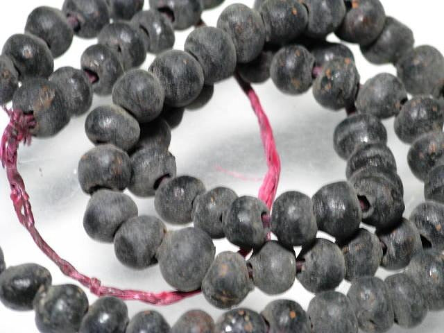 TOKO-BEADS AZ123-13N Clay bead (strand) 7~8mm AZ123-13N クレイビーズ（連） 7~8mm Asian bead & African bead  Handmade,Lampeork,bead,asia,india,ethnic,parts,accessory,beads とんぼ玉,ビーズ,トンボ玉,アジア,インド,エスニック,手作り,パーツ,アクセサリー