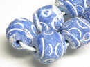 TOKO-BEADS AZ134-11N Clay bead (strand) 14~16mm AZ134-11N クレイビーズ（連） 14~16mm Asian bead & African bead  Handmade,Lampeork,bead,asia,india,ethnic,parts,accessory,beads とんぼ玉,ビーズ,トンボ玉,アジア,インド,エスニック,手作り,パーツ,アクセサリー