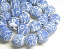 TOKO-BEADS AZ134-11N Clay bead (strand) 14~16mm AZ134-11N クレイビーズ（連） 14~16mm Asian bead & African bead  Handmade,Lampeork,bead,asia,india,ethnic,parts,accessory,beads とんぼ玉,ビーズ,トンボ玉,アジア,インド,エスニック,手作り,パーツ,アクセサリー