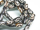 TOKO-BEADS | TOKO-BEADS |BB109-46N ボーンビーズ（連） 6.5~8.5mm | TOKO-BEADS |BB109-46N Batik Bone bead (strand) 6.5~8.5mm Asian bead & African bead  Handmade,Lampeork,bead,asia,india,ethnic,parts,accessory,beads とんぼ玉,ビーズ,トンボ玉,アジア,インド,エスニック,手作り,パーツ,アクセサリー