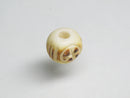 TOKO-BEADS BB117-02S Bone bead 8~9mm BB117-02S ボーンビーズ 8~9mm Asian bead & African bead  Handmade,Lampeork,bead,asia,india,ethnic,parts,accessory,beads とんぼ玉,ビーズ,トンボ玉,アジア,インド,エスニック,手作り,パーツ,アクセサリー