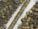 TOKO-BEADS BM002-08P Metal bead (50pcs) 4mm BM002-08P メタルビーズ（50個パック） 4mm Asian bead & African bead  Handmade,Lampeork,bead,asia,india,ethnic,parts,accessory,beads とんぼ玉,ビーズ,トンボ玉,アジア,インド,エスニック,手作り,パーツ,アクセサリー