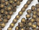 TOKO-BEADS BM003-03P Metal bead (50pcs) 4.5mm BM003-03P メタルビーズ（50個パック） 4.5mm Asian bead & African bead  Handmade,Lampeork,bead,asia,india,ethnic,parts,accessory,beads とんぼ玉,ビーズ,トンボ玉,アジア,インド,エスニック,手作り,パーツ,アクセサリー