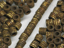 TOKO-BEADS BM003-15P Metal bead 3mm BM003-15P メタルビーズ 3mm Asian bead & African bead  Handmade,Lampeork,bead,asia,india,ethnic,parts,accessory,beads とんぼ玉,ビーズ,トンボ玉,アジア,インド,エスニック,手作り,パーツ,アクセサリー