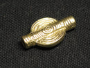 TOKO-BEADS BM020-09 Smooth Sun Baule Brass Beads 12mm BM020-09 コートジボアールのバウル族のメタルビーズ 12mm Asian bead & African bead  Handmade,Lampeork,bead,asia,india,ethnic,parts,accessory,beads とんぼ玉,ビーズ,トンボ玉,アジア,インド,エスニック,手作り,パーツ,アクセサリー