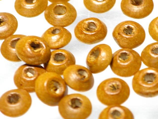 TOKO-BEADS BW003-04P Wooden Seed bead (3g) 6mm BW003-04P ウッドシードビーズ（３ｇ） 6mm Asian bead & African bead  Handmade,Lampeork,bead,asia,india,ethnic,parts,accessory,beads とんぼ玉,ビーズ,トンボ玉,アジア,インド,エスニック,手作り,パーツ,アクセサリー