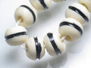 TOKO-BEADS CB151-05N Bone Seed bead (Strand) 10mm CB151-05N ボーンビーズ（連） 10mm Asian bead & African bead  Handmade,Lampeork,bead,asia,india,ethnic,parts,accessory,beads とんぼ玉,ビーズ,トンボ玉,アジア,インド,エスニック,手作り,パーツ,アクセサリー