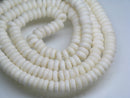 TOKO-BEADS CB152-01N Bone Seed bead (Strand) 5mm CB152-01N ボーンシードビーズ（連） 5mm Asian bead & African bead  Handmade,Lampeork,bead,asia,india,ethnic,parts,accessory,beads とんぼ玉,ビーズ,トンボ玉,アジア,インド,エスニック,手作り,パーツ,アクセサリー