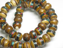 TOKO-BEADS CB203N Tibetan bone bead (strand) 10mm CB203N チベットボーンビーズ（連） 10mm Asian bead & African bead  Handmade,Lampeork,bead,asia,india,ethnic,parts,accessory,beads とんぼ玉,ビーズ,トンボ玉,アジア,インド,エスニック,手作り,パーツ,アクセサリー