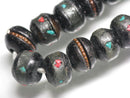 TOKO-BEADS CB205N Tibetan bone bead (strand) 10mm CB205N チベットボーンビーズ（連） 10mm Asian bead & African bead  Handmade,Lampeork,bead,asia,india,ethnic,parts,accessory,beads とんぼ玉,ビーズ,トンボ玉,アジア,インド,エスニック,手作り,パーツ,アクセサリー